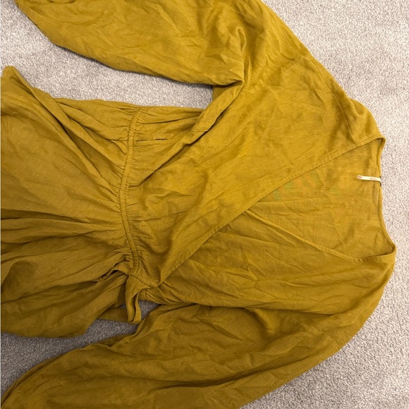 NWOT Free People sway with me trapeze Wrap Blouse - Picture 2 of 5